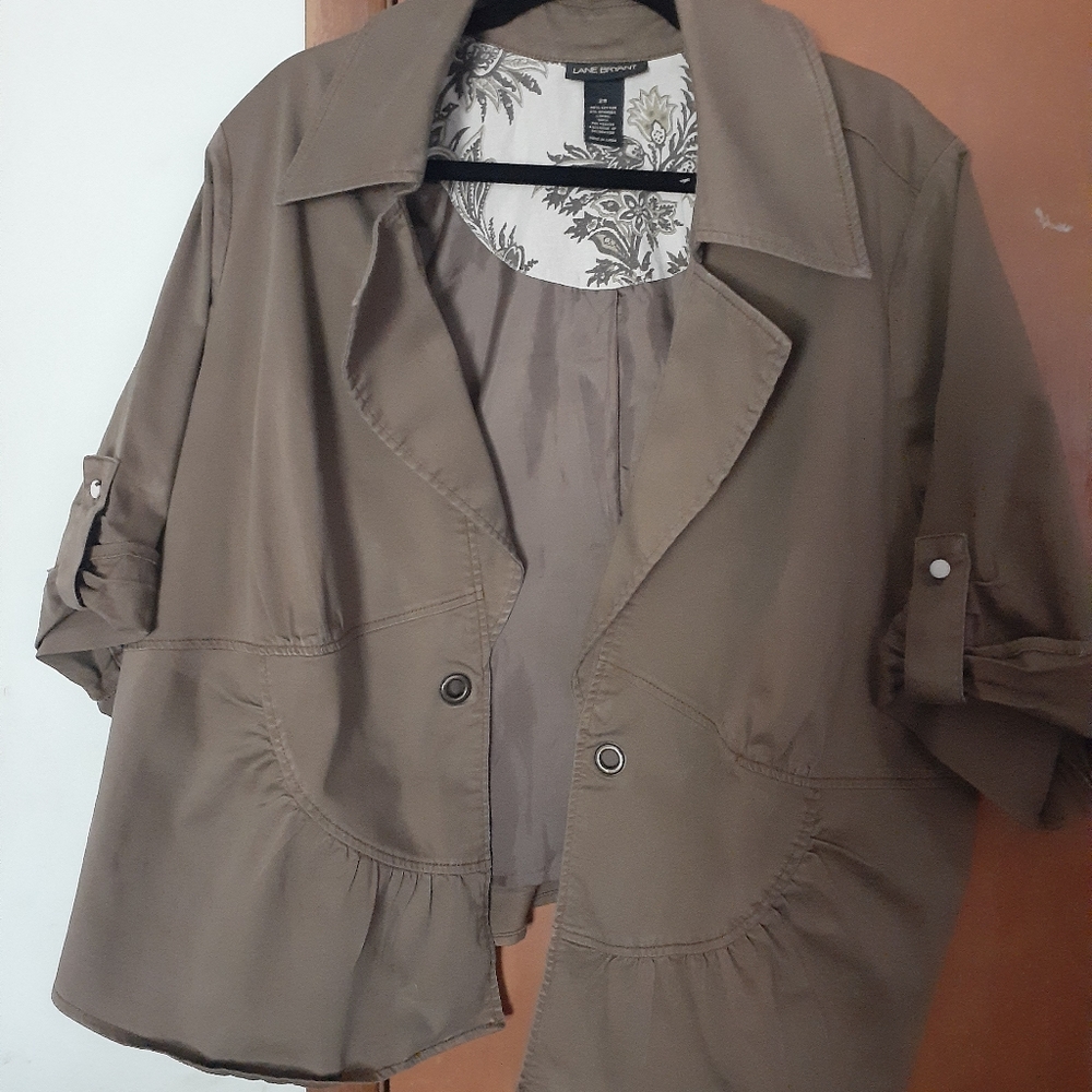 Plus sized jacket